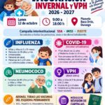 Hoy lunes inicia la campaña de vacunación invernal y contra el VPH en Durango