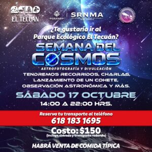 Invita Gobierno del Estado a observar las estrellas en el Parque Ecológico El Tecuán