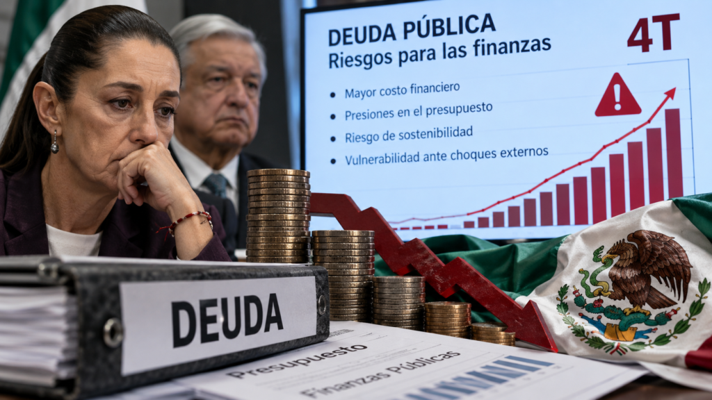 Preocupación por la deuda pública mexicana