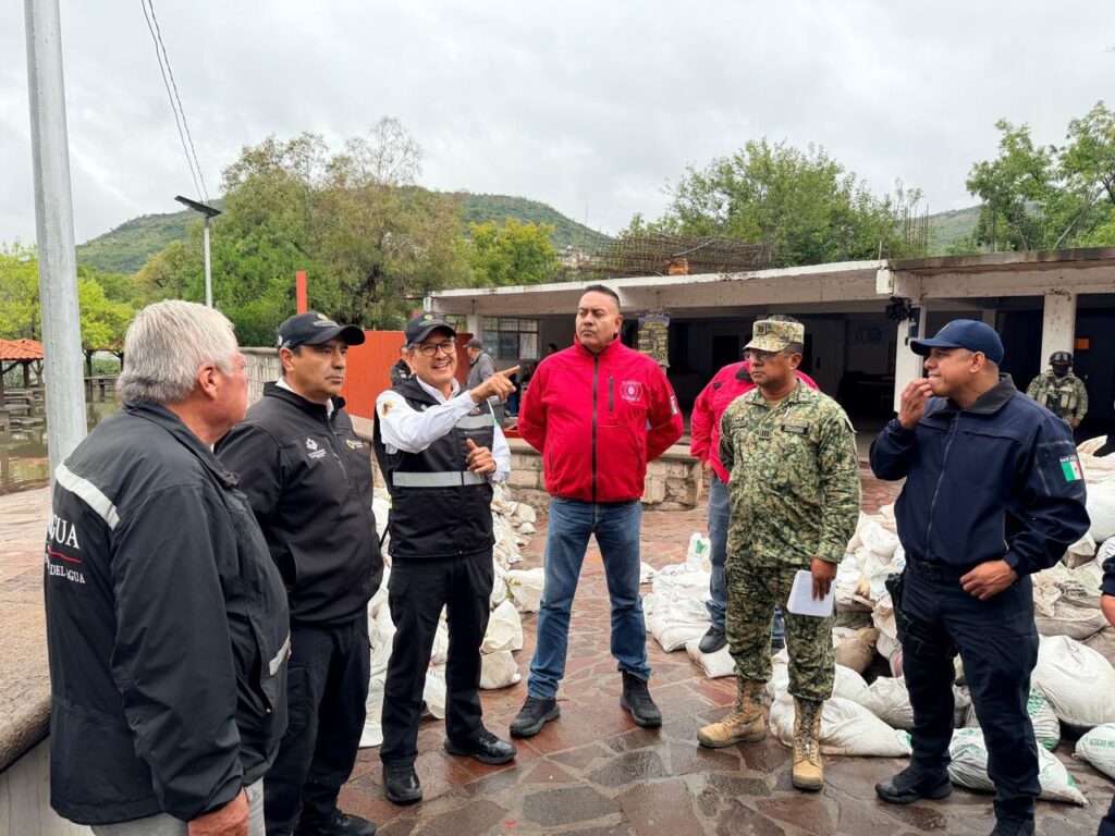 Refuerzan prevención ante aumento del desfogue de la presa Guadalupe Victoria (1)