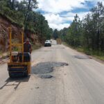 Se mejoran camino Coyotes-San Miguel de Cruces para facilitar traslados y actividad forestal (1)