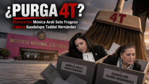 ¿Purga 4T Primero fue Mónica Aralí Soto Fragoso y ahora Guadalupe Taddei Hernández